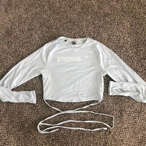 Gymshark long sleeve crop top
